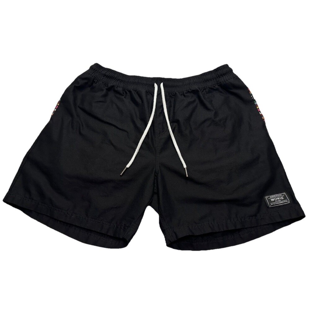 Men's Wowie OG Casual Shorts 5" Size Large Black